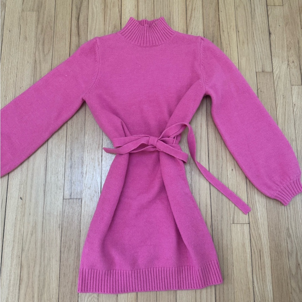 Lulu's Pink Long Sleeve Dress